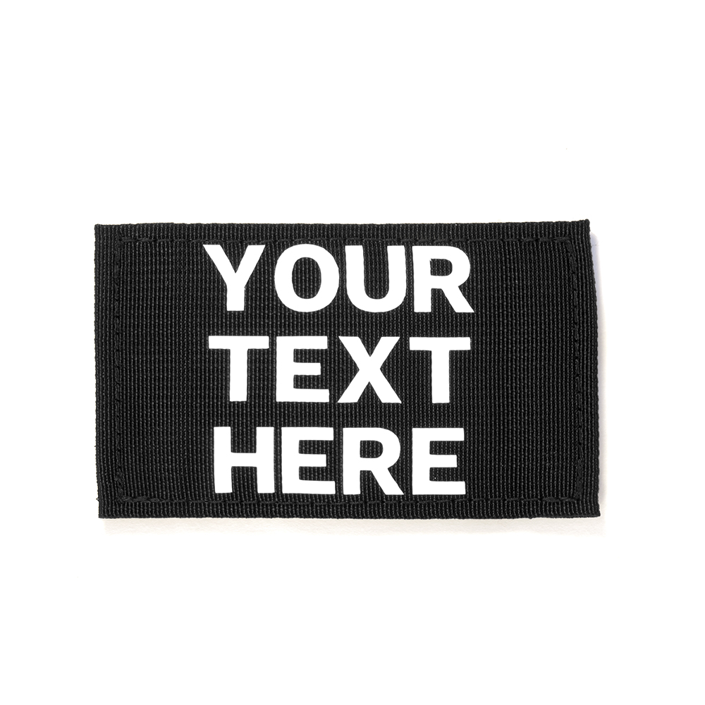 Velcro Text Patch 