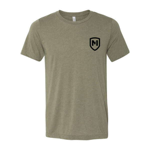 Graphic T-shirt- Front - Olive