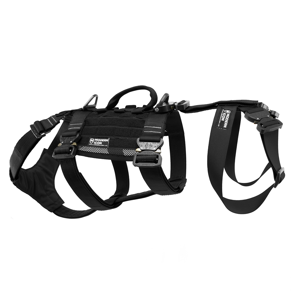 Tactical K9 Rappelling Harness — Strength-Rated Dog Harness