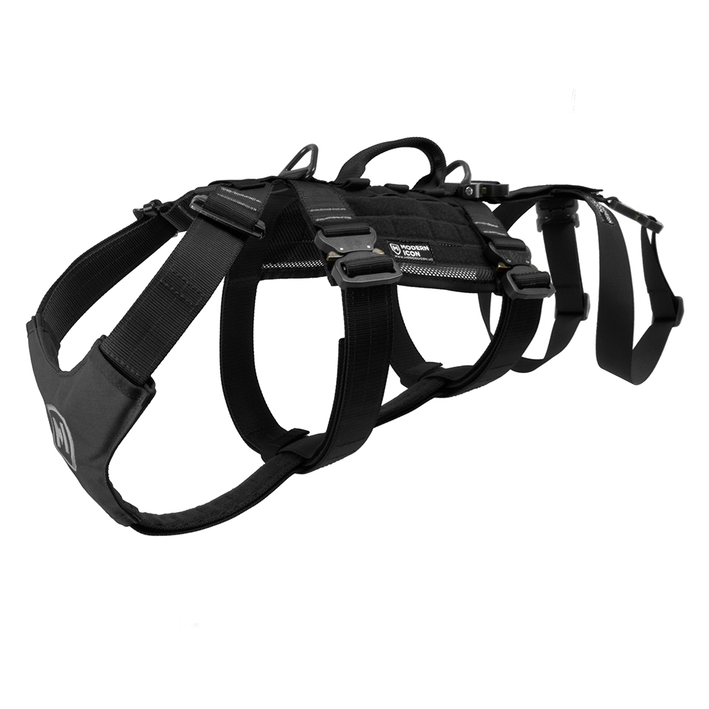 K9 Rappelling Harness - Black