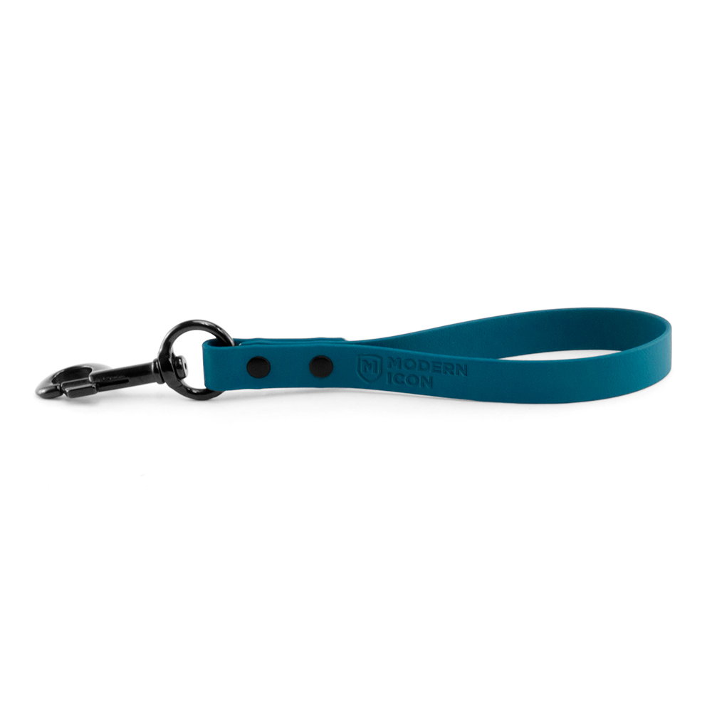 Short, Waterproof, BioThane Dog Leash for Active Dogs