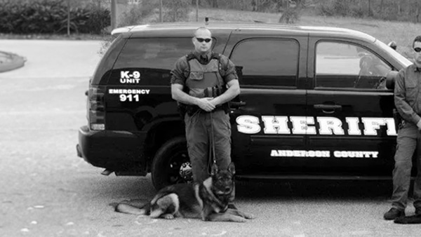 Police officer with K9
